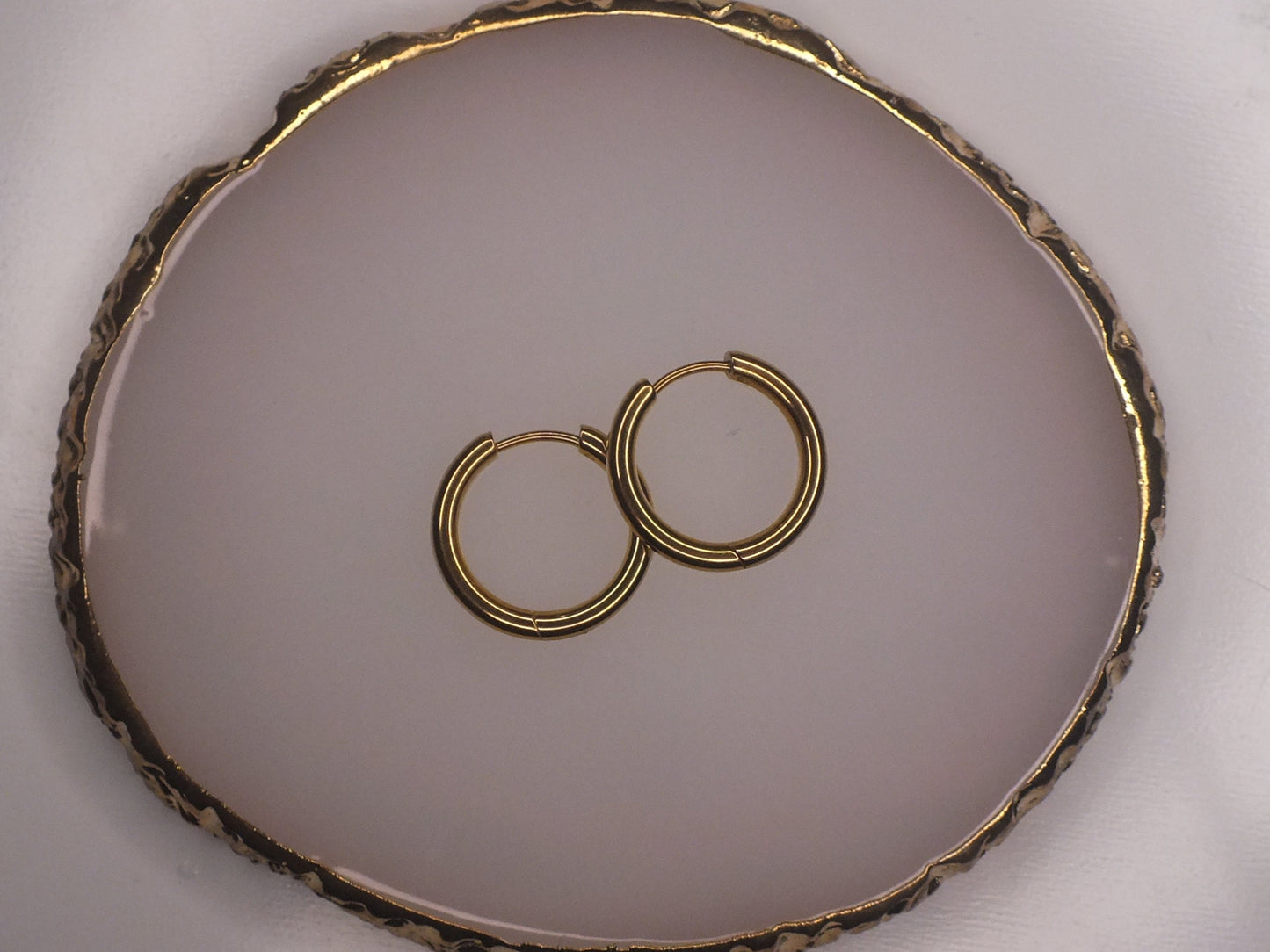 Gorgeous Golden Hoops