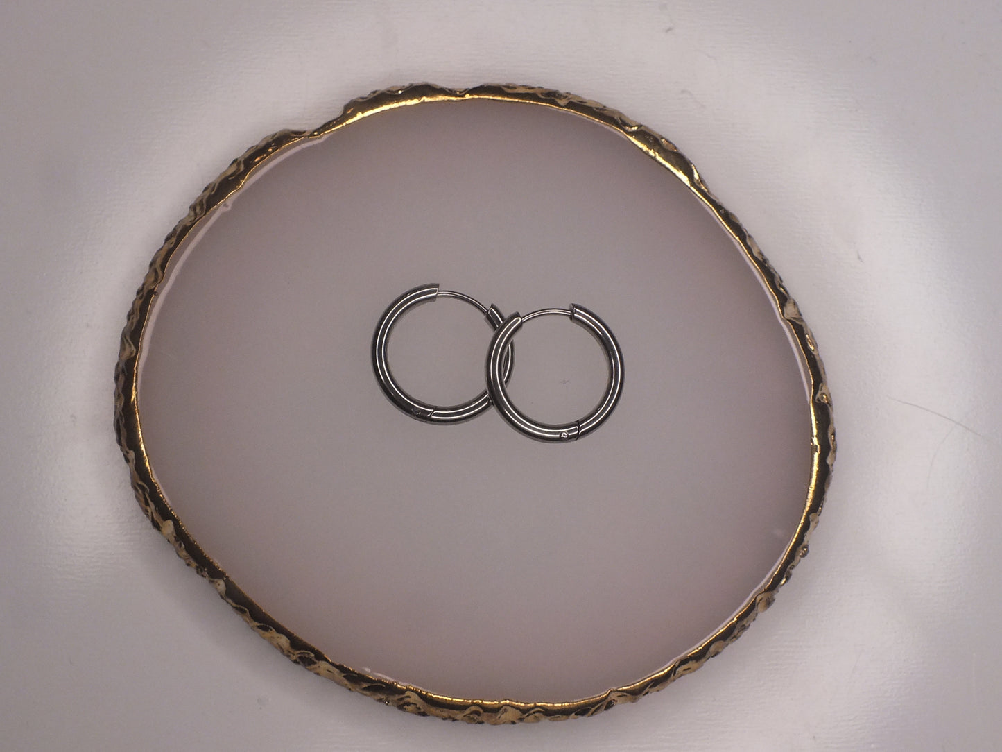 Gorgeous Silver Hoops