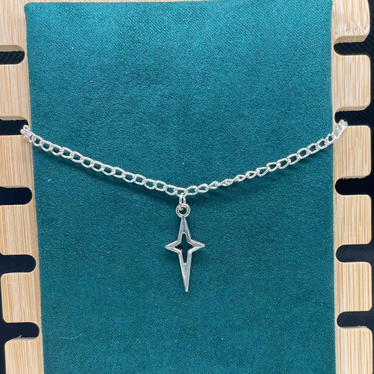 Twinkle Star Necklace on a Silver Plated Chain 🤍