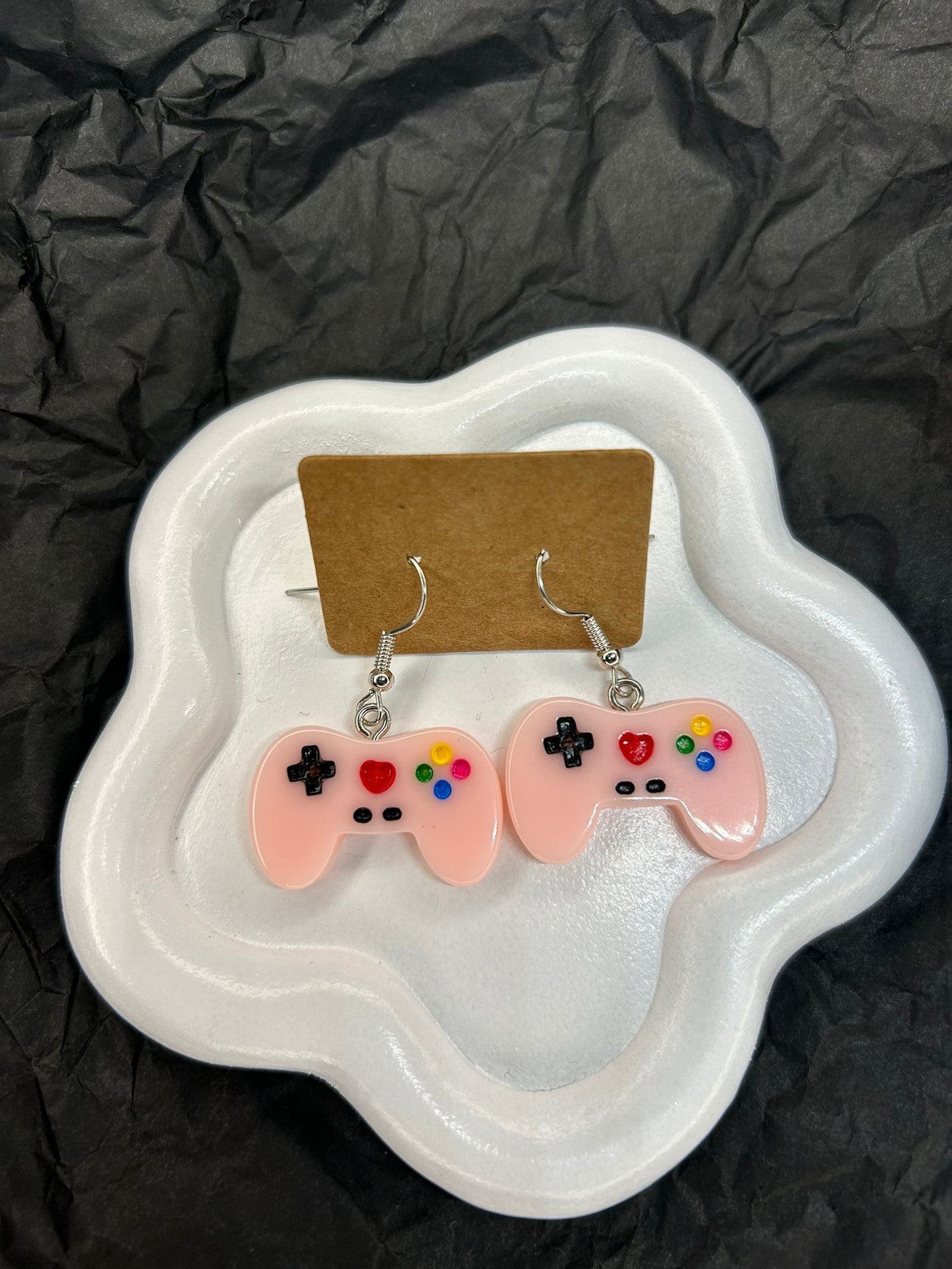 Pink Gamer Earrings 🩷
