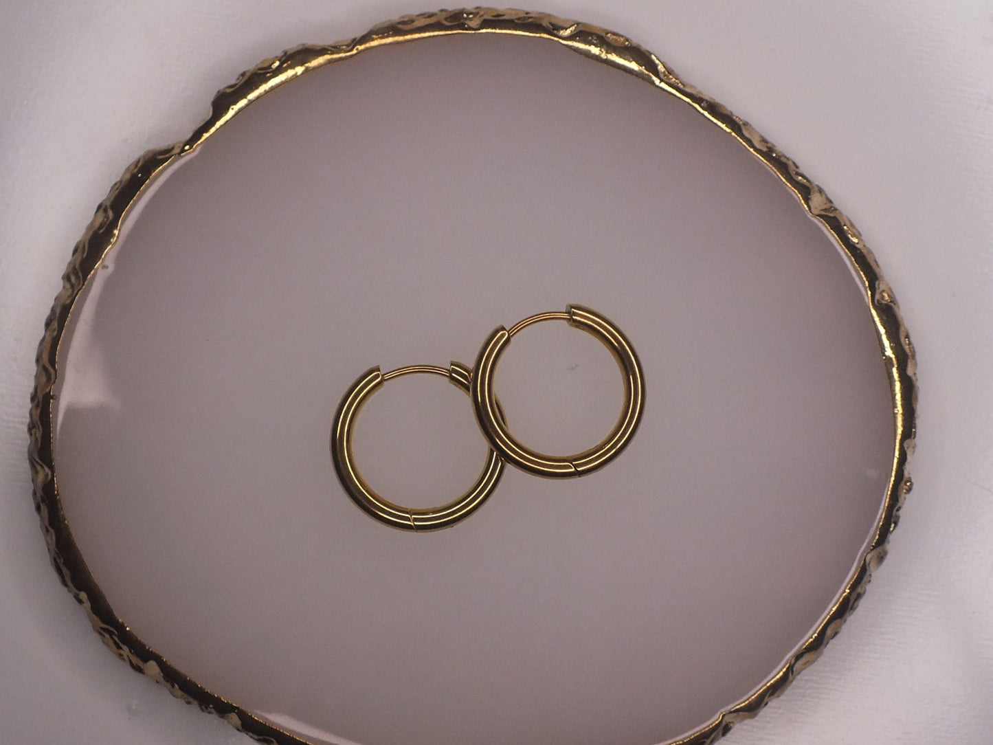 Gorgeous Golden Hoops