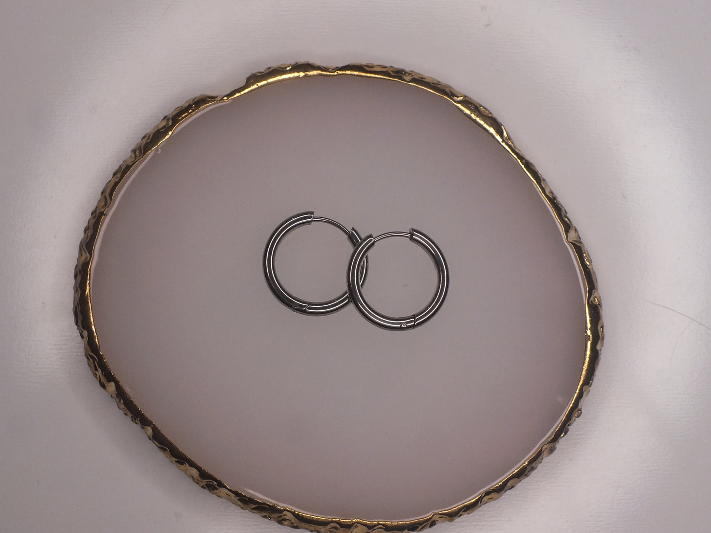 Gorgeous Silver Hoops