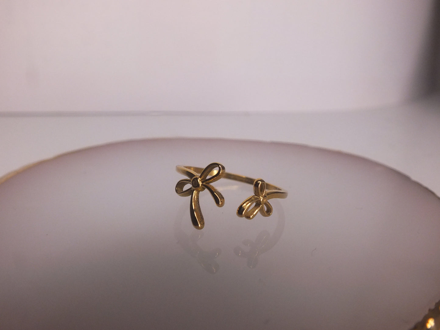 Golden Bow Ring